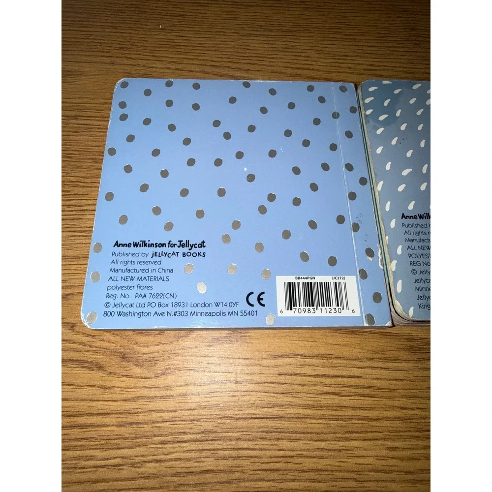 Jellycat If I Were a Whale / Penguin Sensory Touch Board Book Set Anne Wilkinson